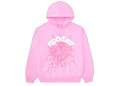 Sp5der OG Web Hoodie Pink