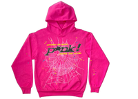 Sp5der P*NK Hoodie Pink