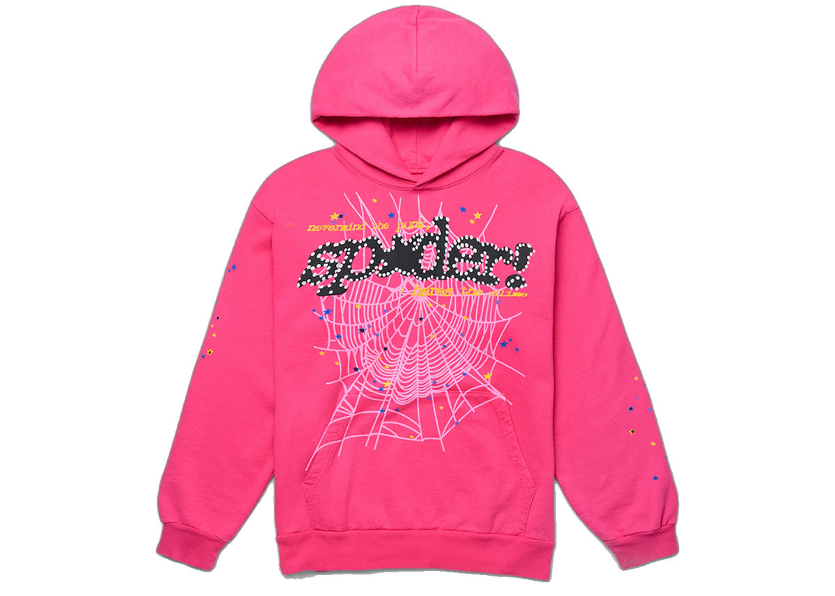 Sp5der P*NK V2 Hoodie Pink (sp5der-pnk-v2-hoodie-pink) - Sneak