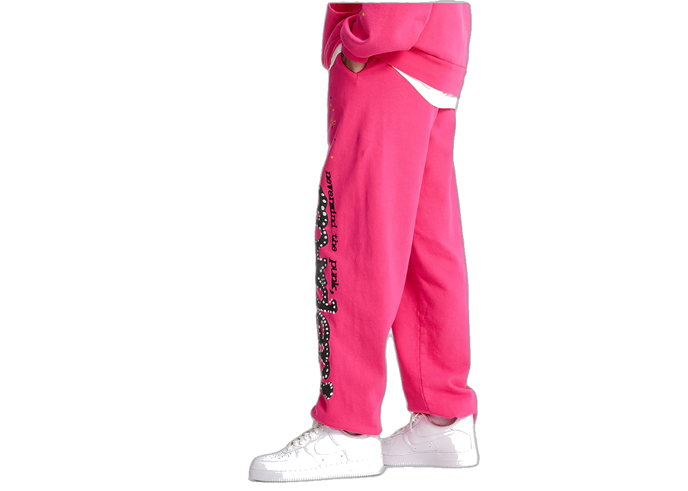 Sp5der P*NK V2 Sweatpant Pink, Pink (sp5der-pnk-v2-sweatpant-pink)