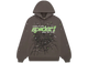 Sp5der Punk V2 Hoodie Slate Grey