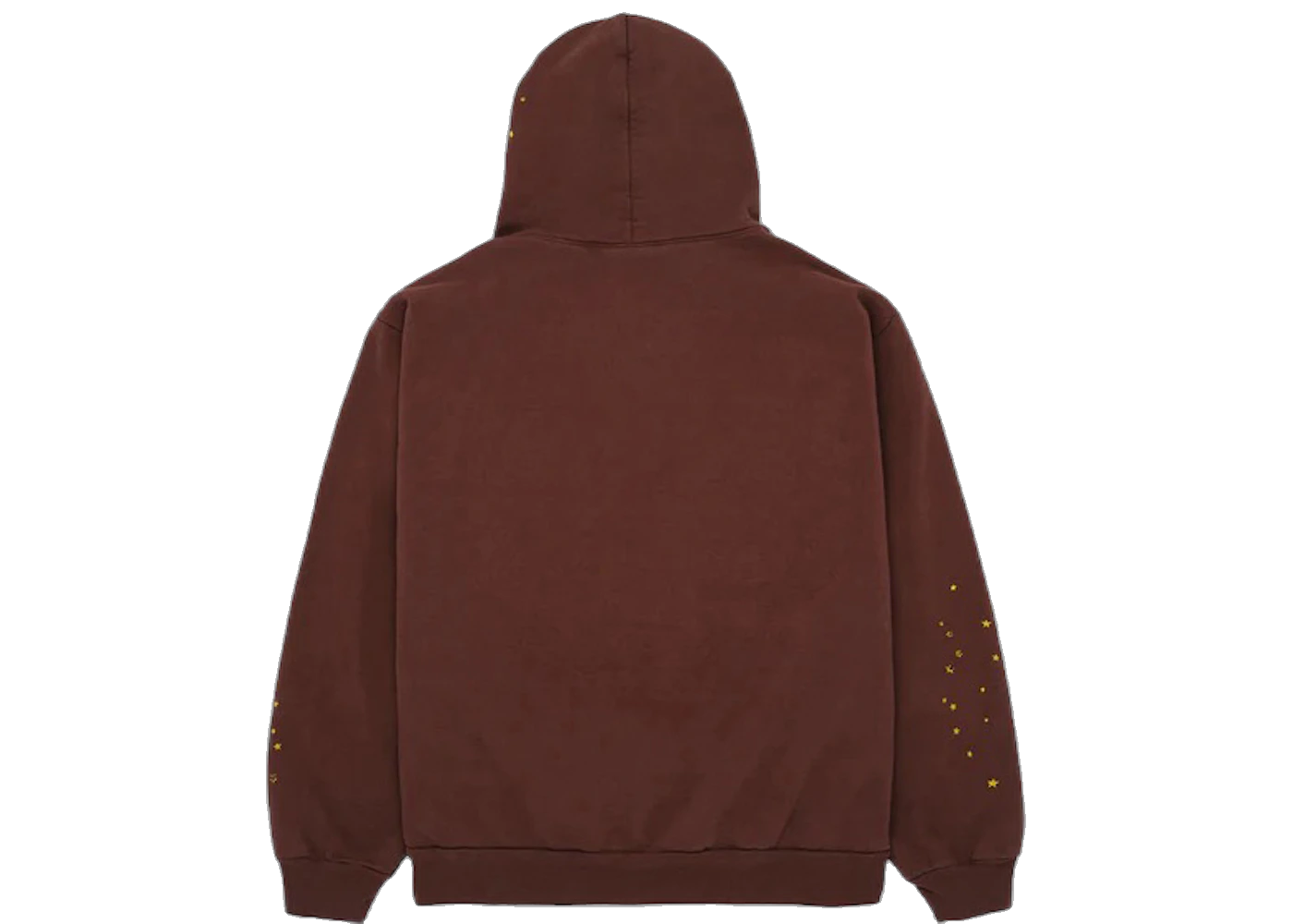 Sp5der Web Hoodie Brown, Brown (sp5der-web-hoodie-brown)