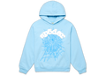 Sp5der Web Hoodie Sky Blue