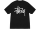 Stussy Basic Pigment Dyed Tee Black