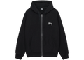 Stussy Basic Stussy Zip Hoodie Black
