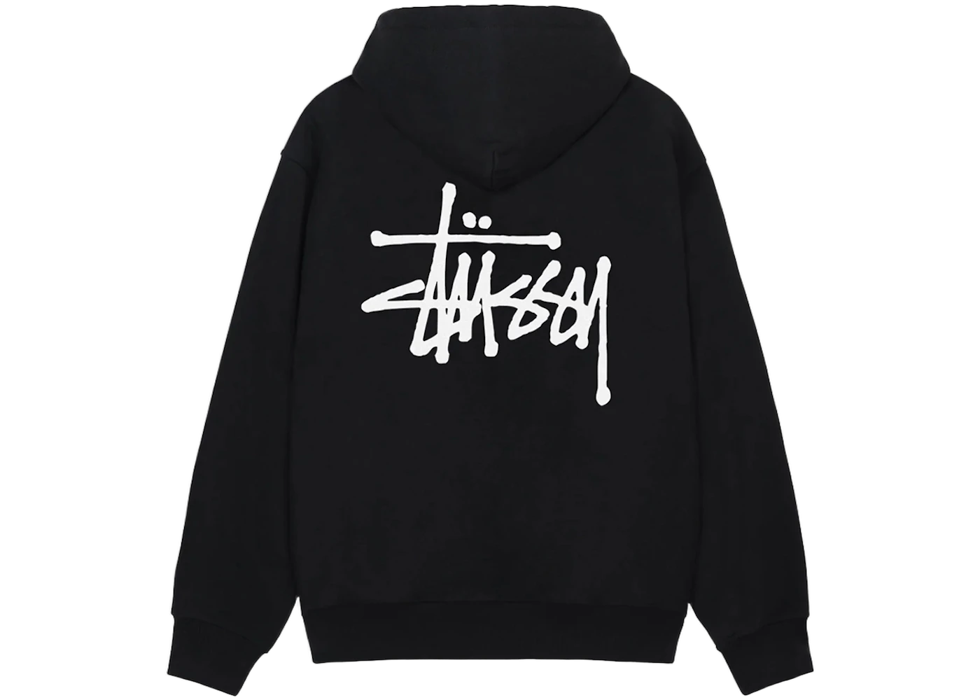 Stussy Basic Stussy Zip Hoodie Black