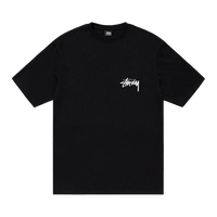 Stussy Burning Stock T-Shirt Black