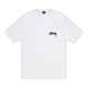 Stussy Burning Stock T-Shirt White