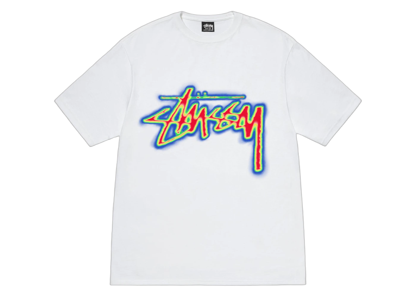 Stussy Thermal Stock T-Shirt White