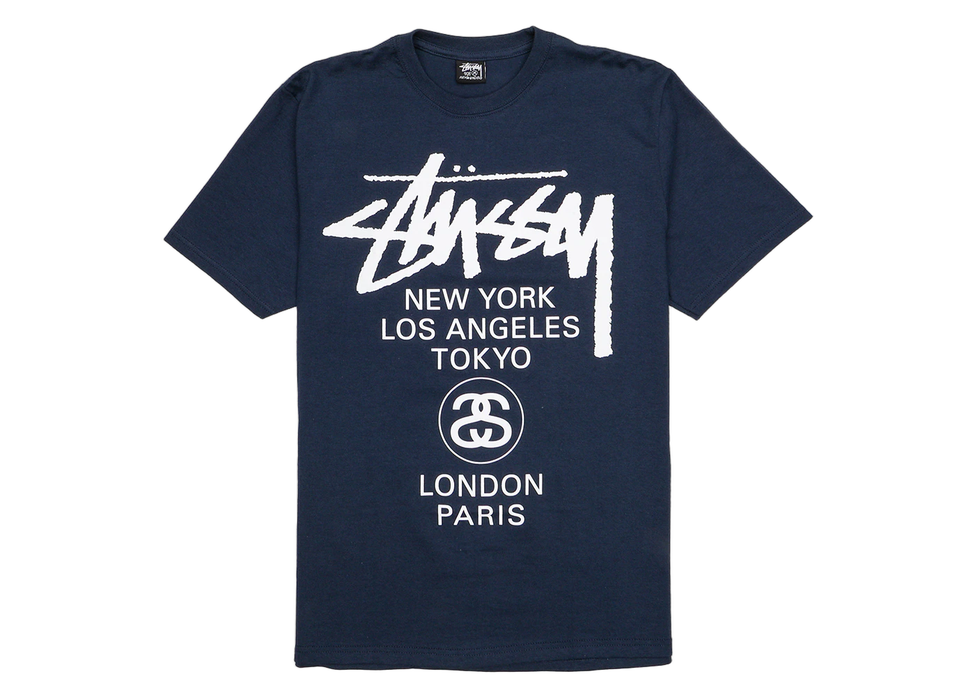 Stussy World Tour T-shirt Navy
