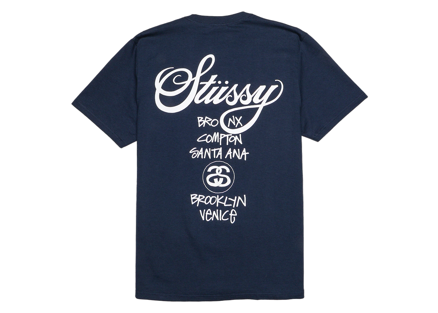 Stussy World Tour T-shirt Navy
