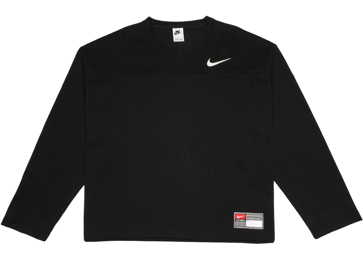 Stussy x Nike Dri-FIT Mesh Jersey Black