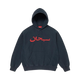 Supreme Arabic Logo Hooded Sweatshirt Navy