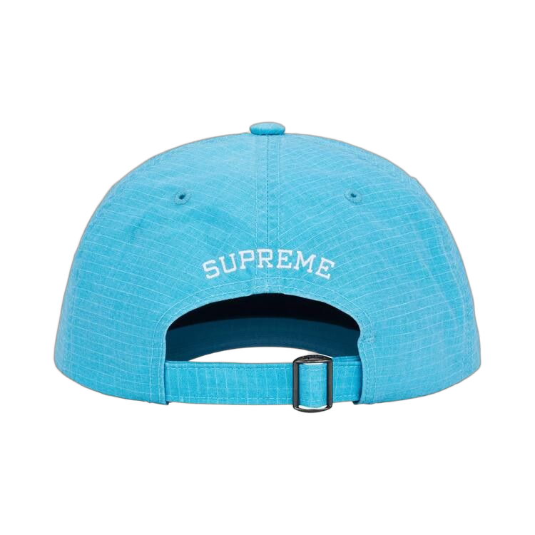 Supreme Arabic Logo Ripstop 6-Panel Blue