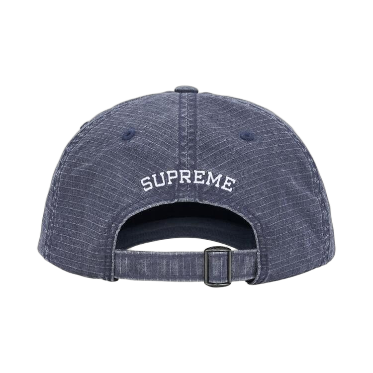 Supreme Arabic Logo Ripstop 6-Panel Navy