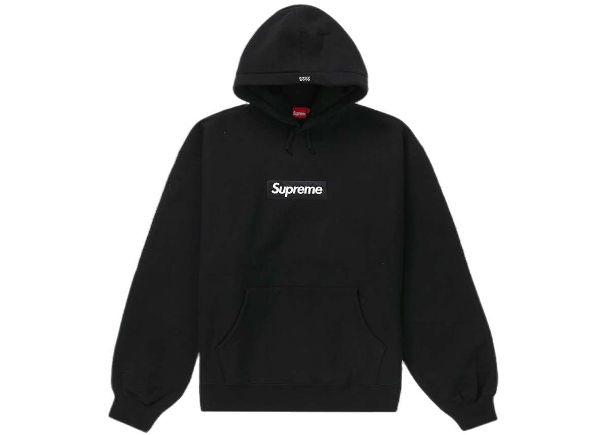 Supreme Box Logo Hooded Sweatshirt (FW23) Black