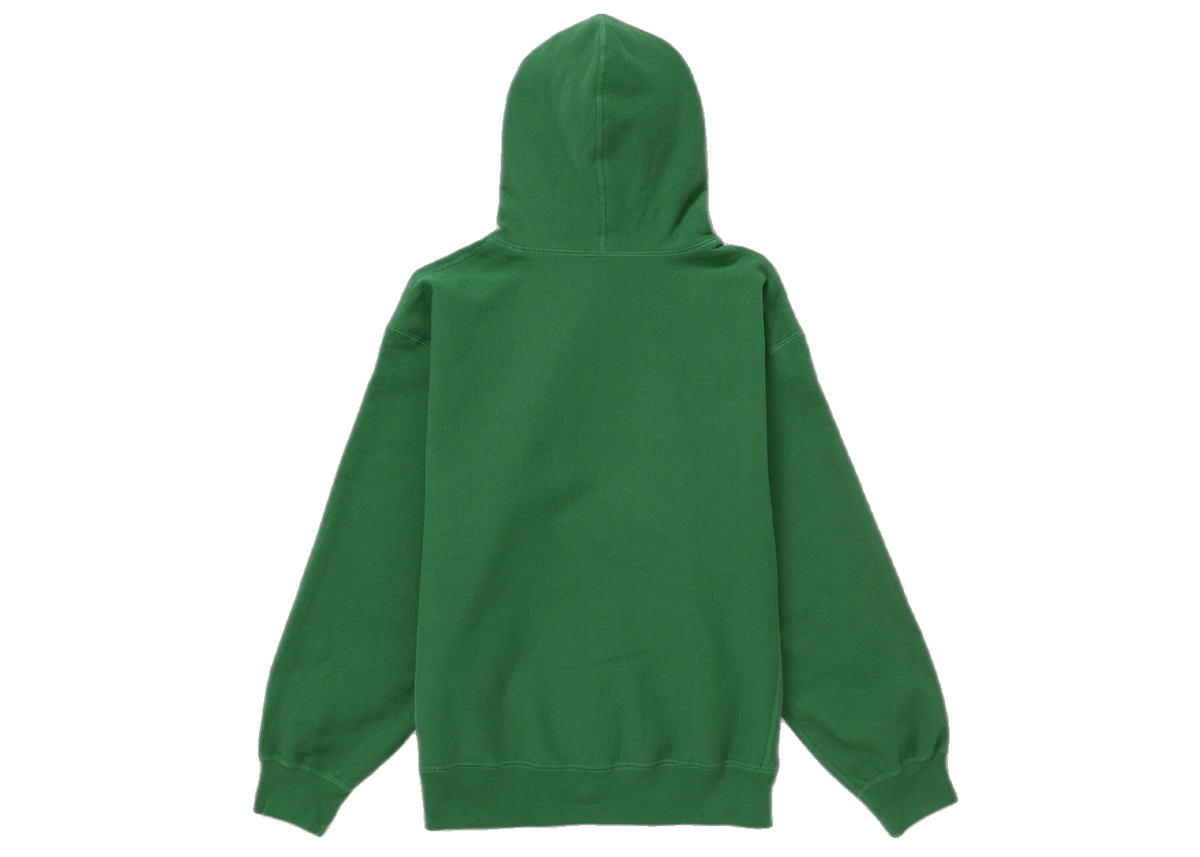 Supreme Box Logo Hooded Sweatshirt (FW24) Green
