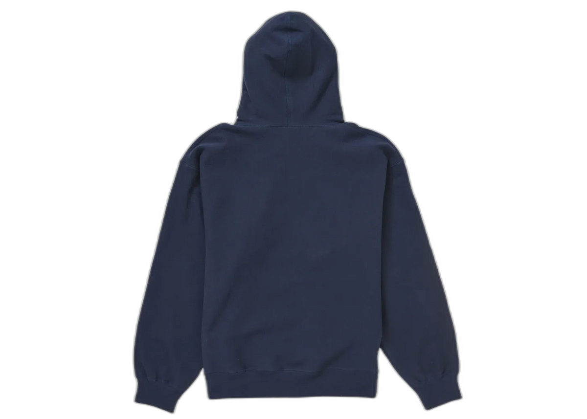 Supreme Box Logo Hooded Sweatshirt (FW24) Navy