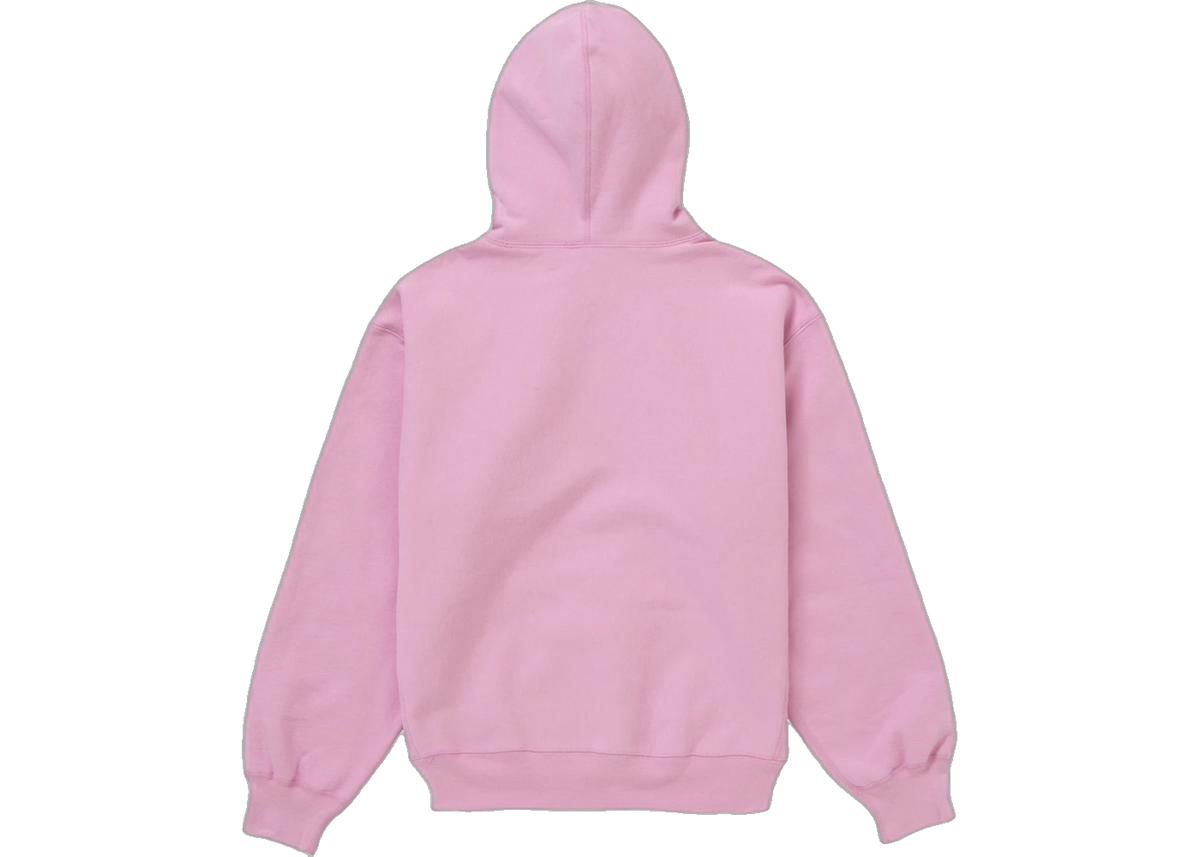 Supreme Box Logo Hooded Sweatshirt (FW24) Pink