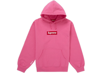 Supreme Box Logo Hooded Sweatshirt (FW25) Magenta