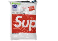 Supreme Hanes Tagless Tees (3 Pack) White