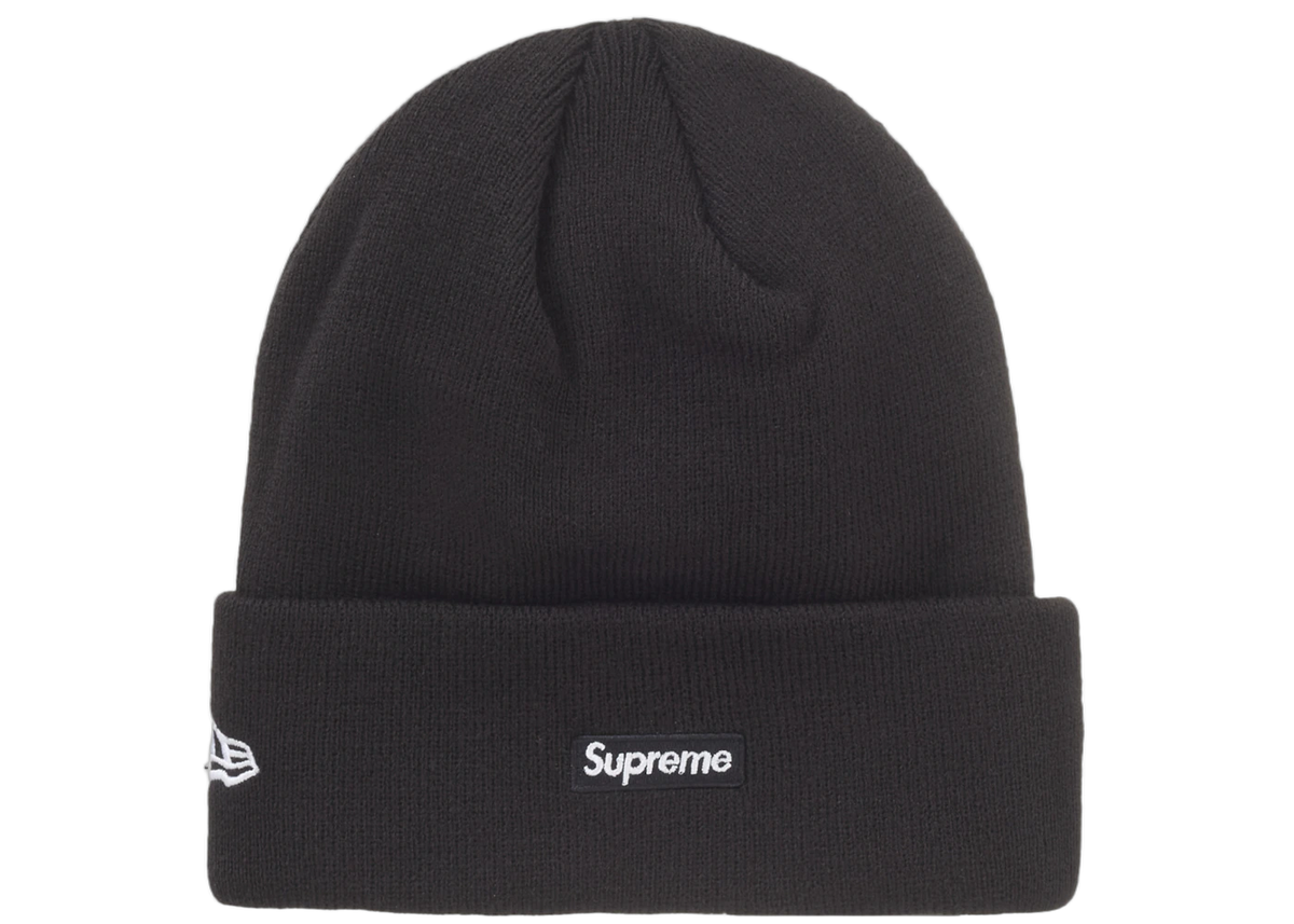 Supreme New Era S Logo Beanie (FW24) Black
