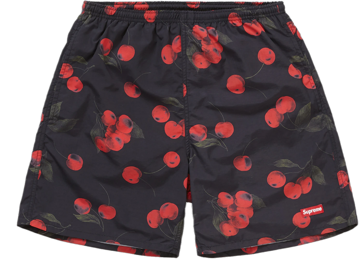 Supreme Nylon Water Short (SS19) Black Cherry