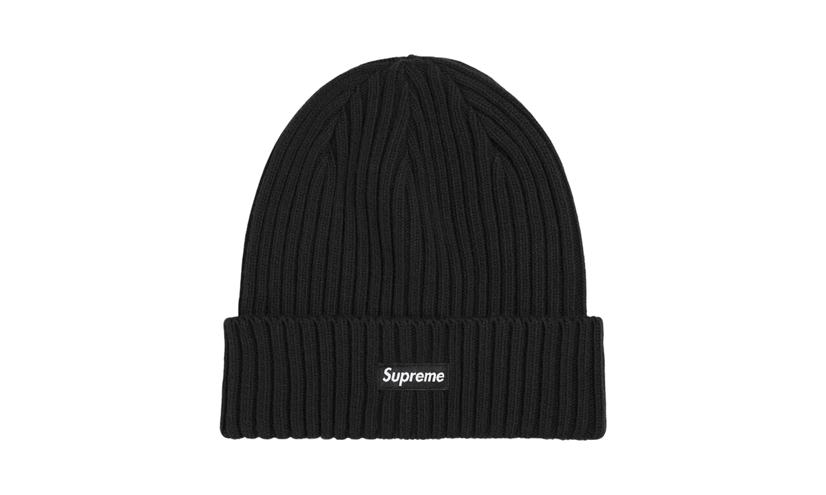 Supreme Overdyed Beanie Black