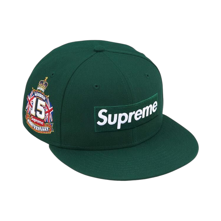 Supreme Shop Box Logo New Era Dark Green London