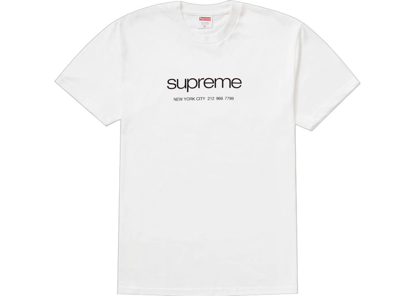 Supreme Shop Tee White