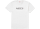 Supreme Shop Tee White