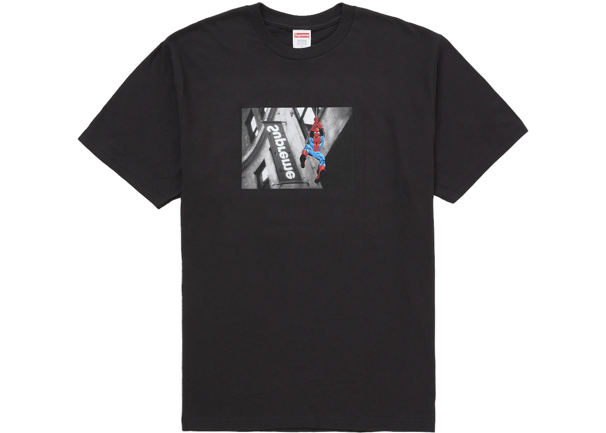 Supreme Spider-Man T-Shirt Black