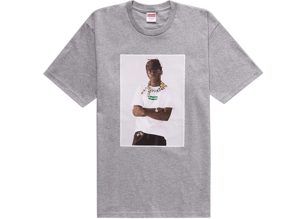 Supreme Tyler The Creator T-Shirt Heather Grey