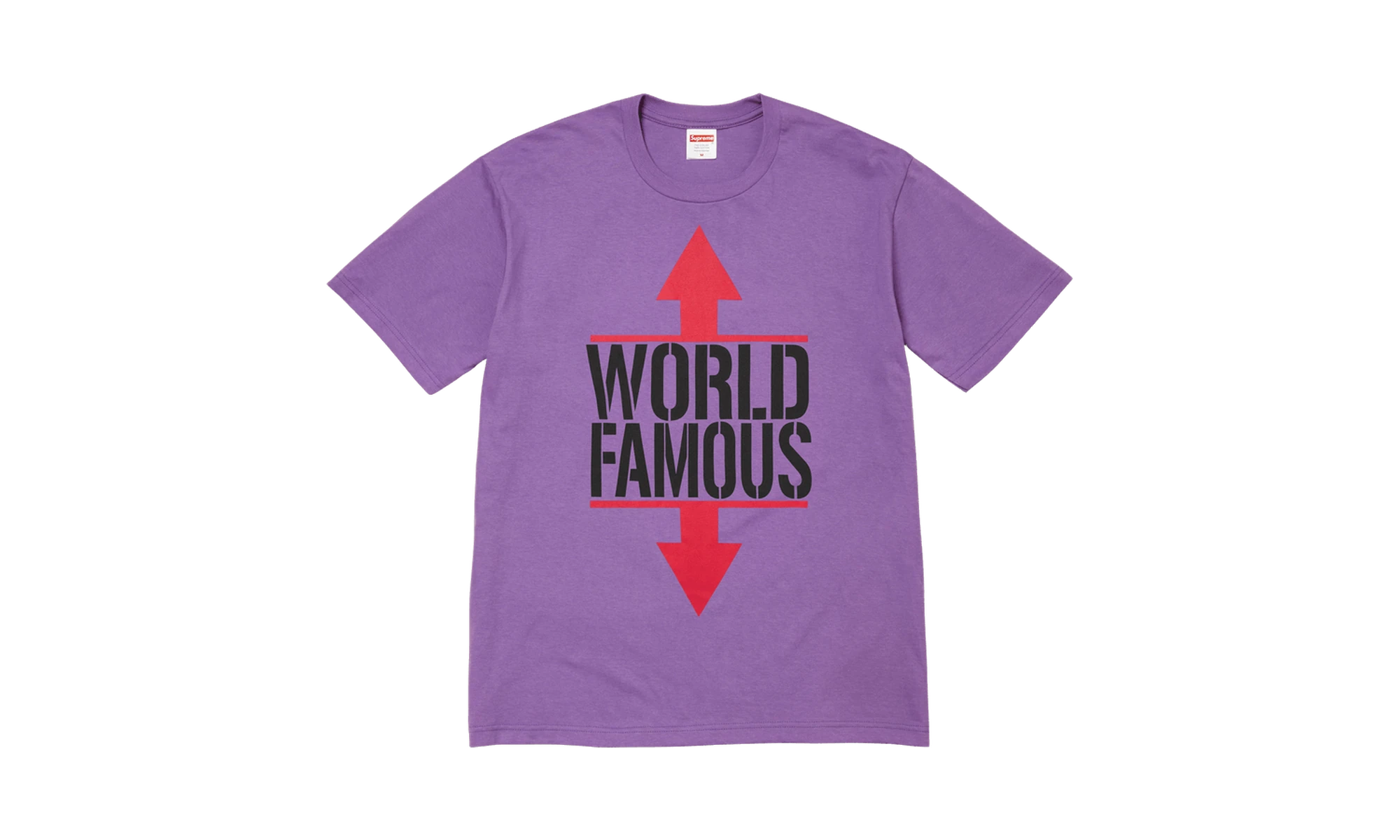Supreme World Famous T-Shirt Purple