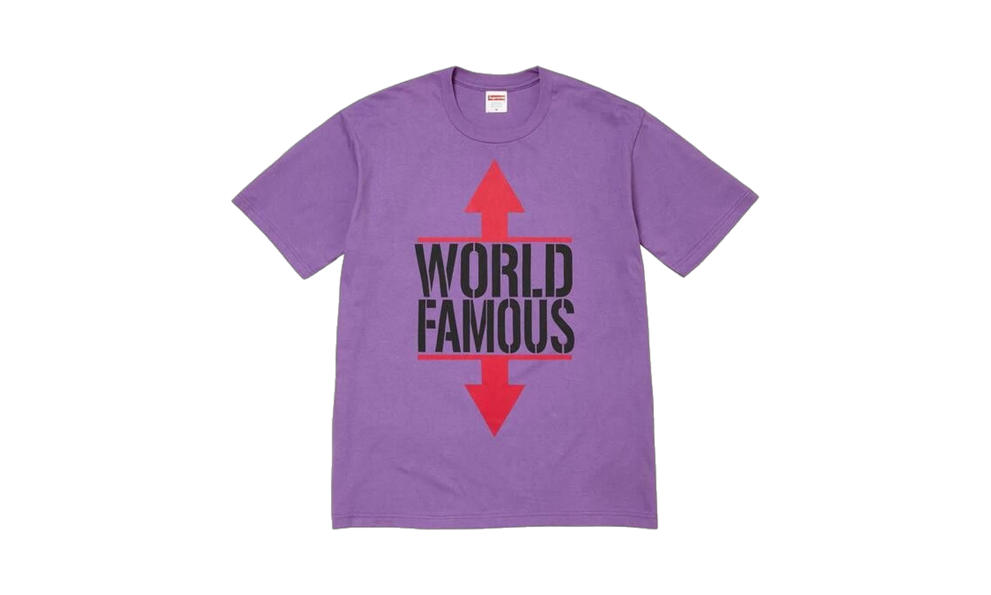 Supreme World Famous T-Shirt Purple
