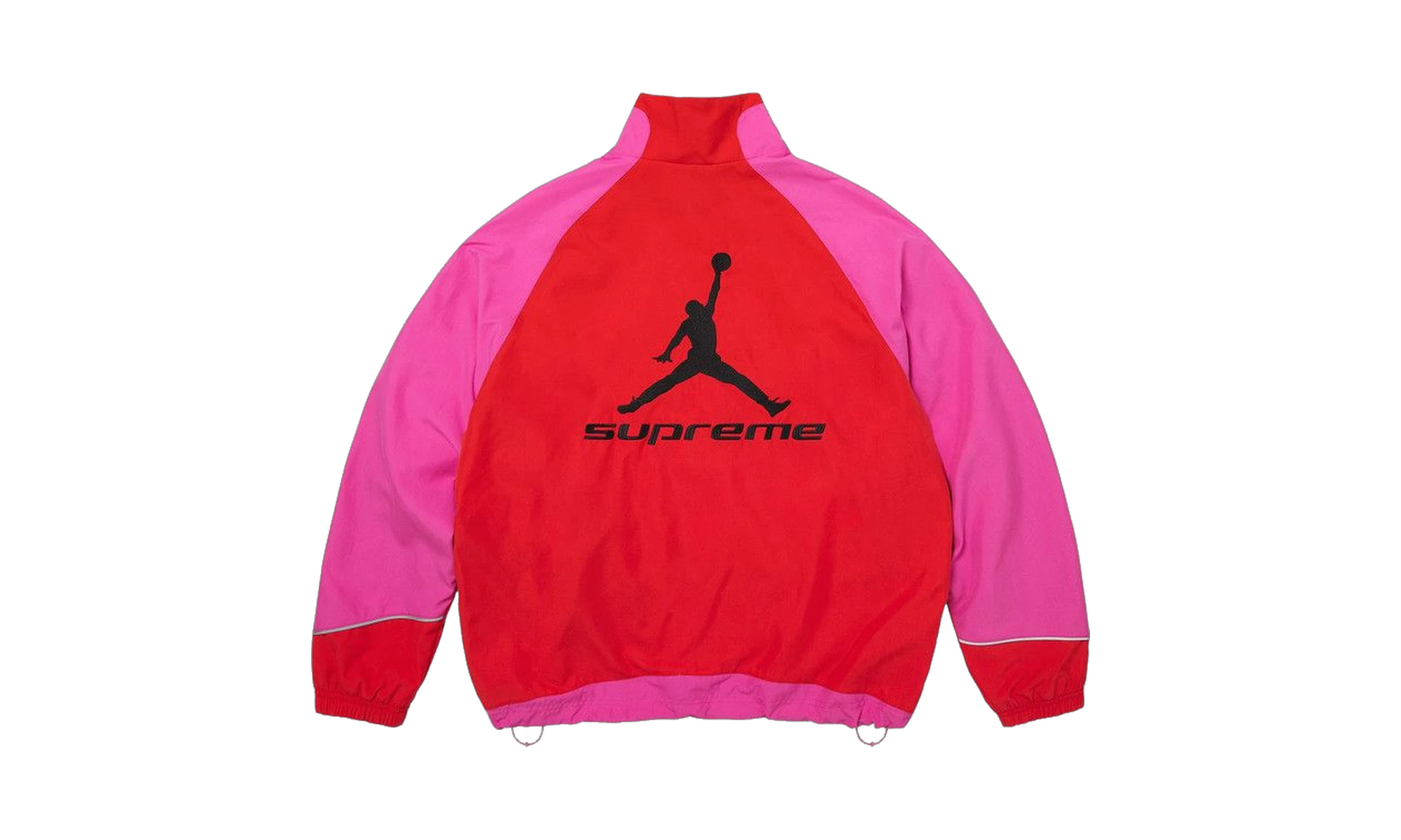 Supreme x Air Jordan Track Jacket Pink