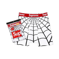 Supreme x Hanes Spider-Man Boxer Briefs (2 Pack) White