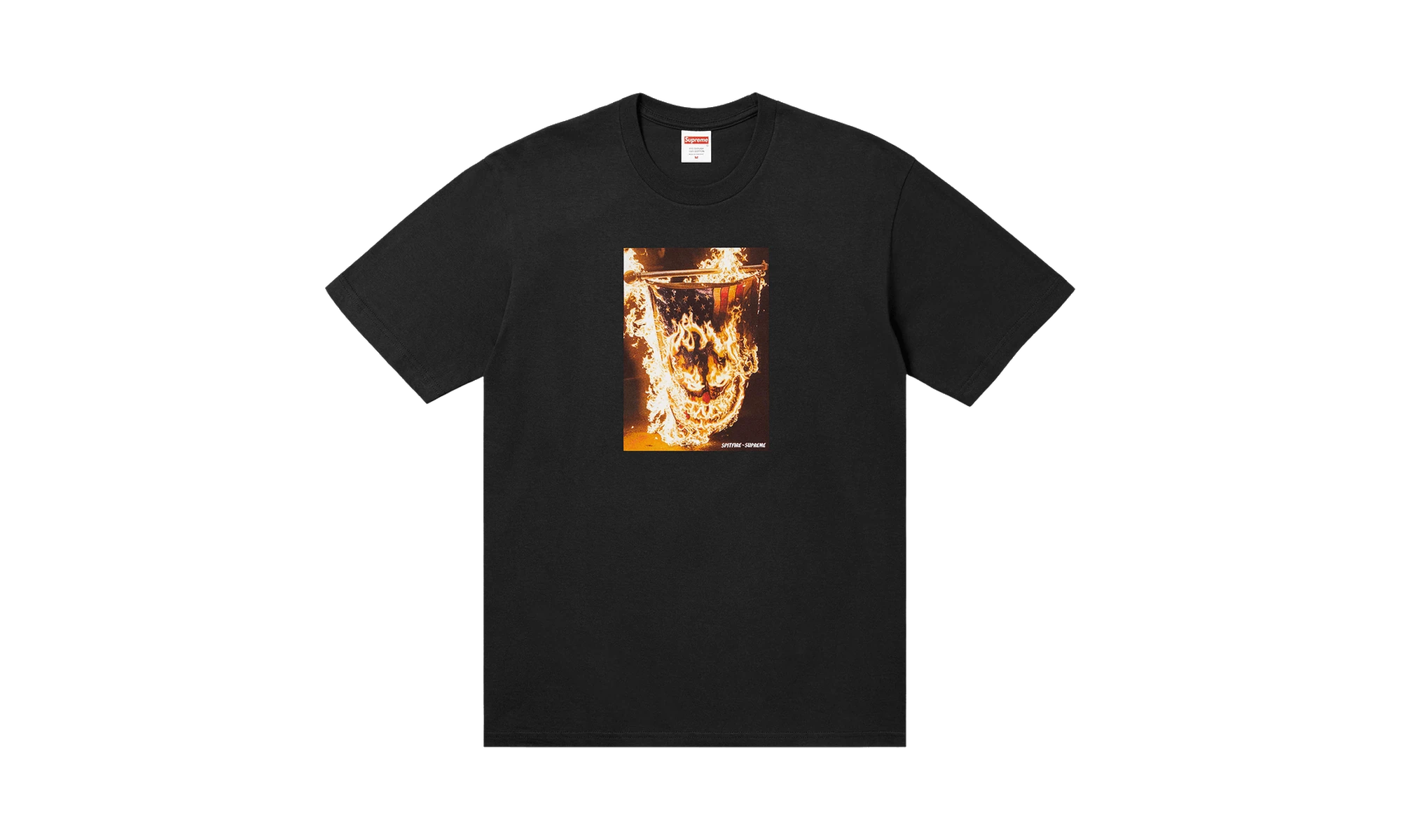 Supreme x Spitfire Flag T-Shirt Black