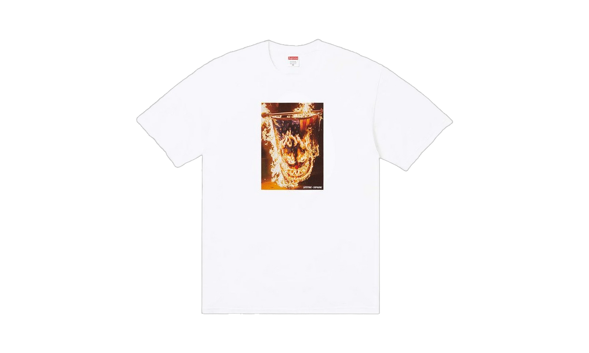 Supreme x Spitfire Flag T-Shirt White