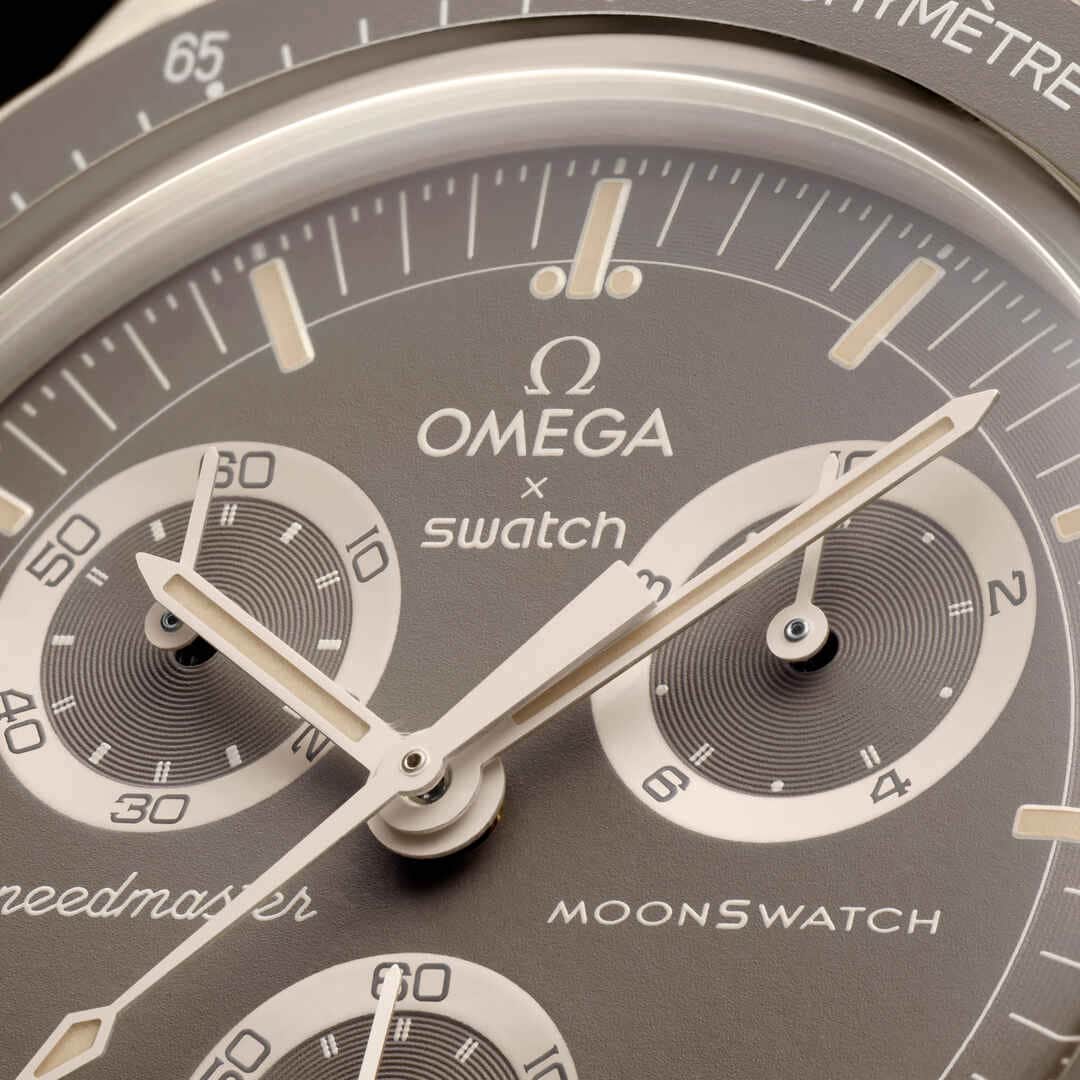 Swatch x Omega Bioceramic Moonswatch Mission On Earth Desert SO33T103