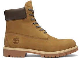 Timberland 6" Premium Waterproof Boot Olive Nubuck Dark Brown