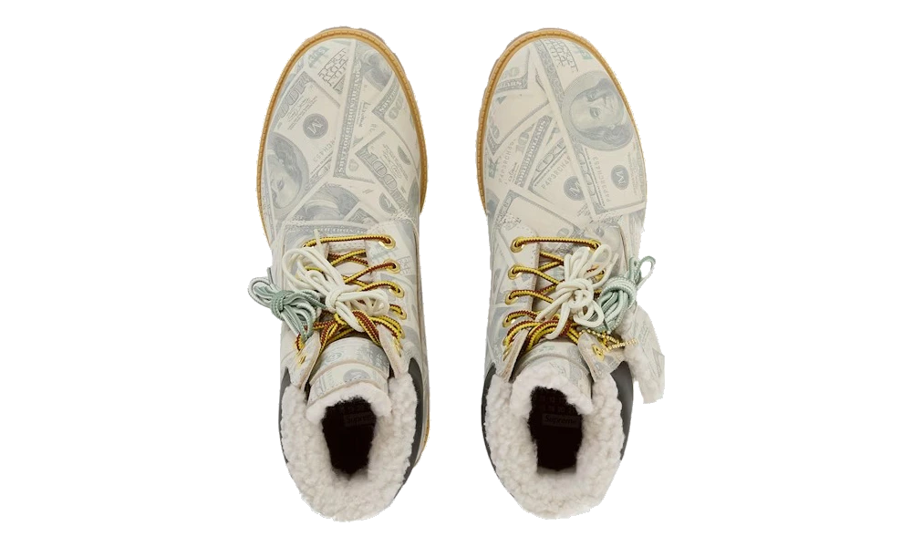 Timberland 6" Premium Waterproof Boot Supreme x MM6 Maison Margiela $100 Bills