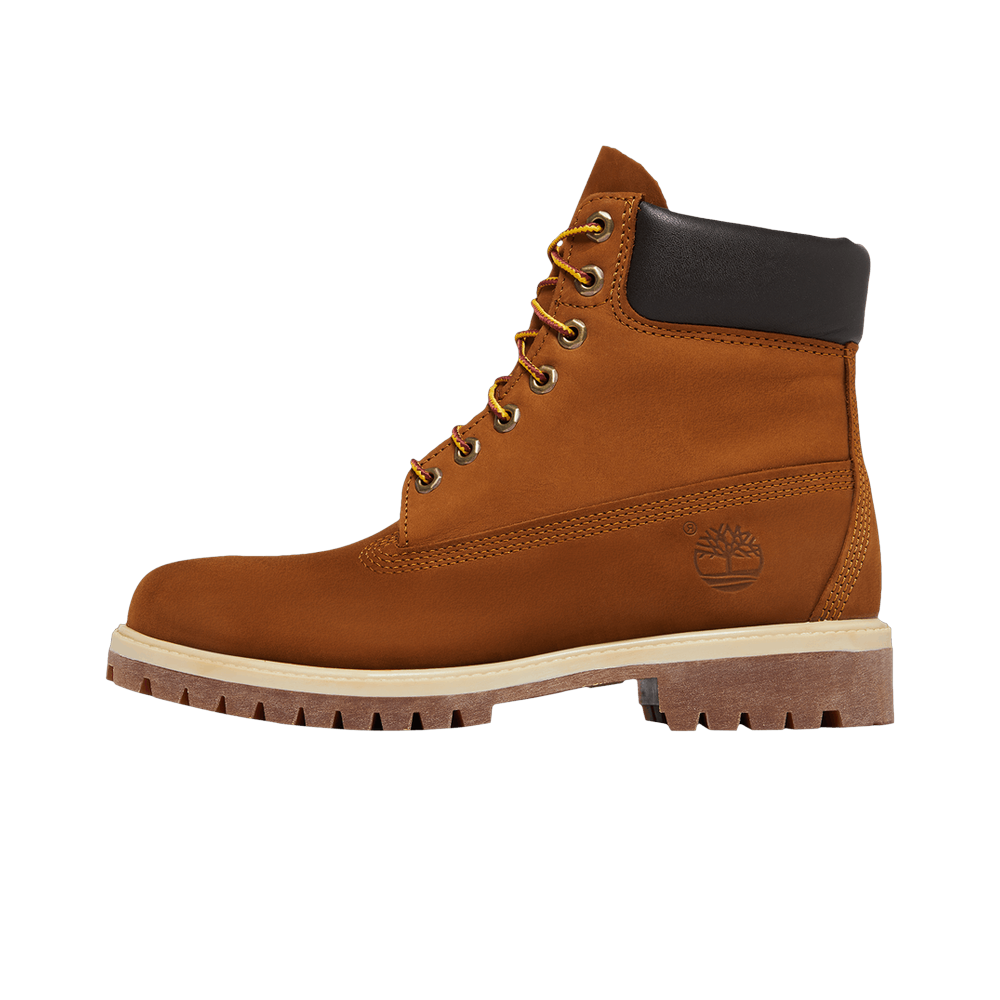 Timberland Premium 6 Inch Lace Up Waterproof Dark Wheat Nubuck