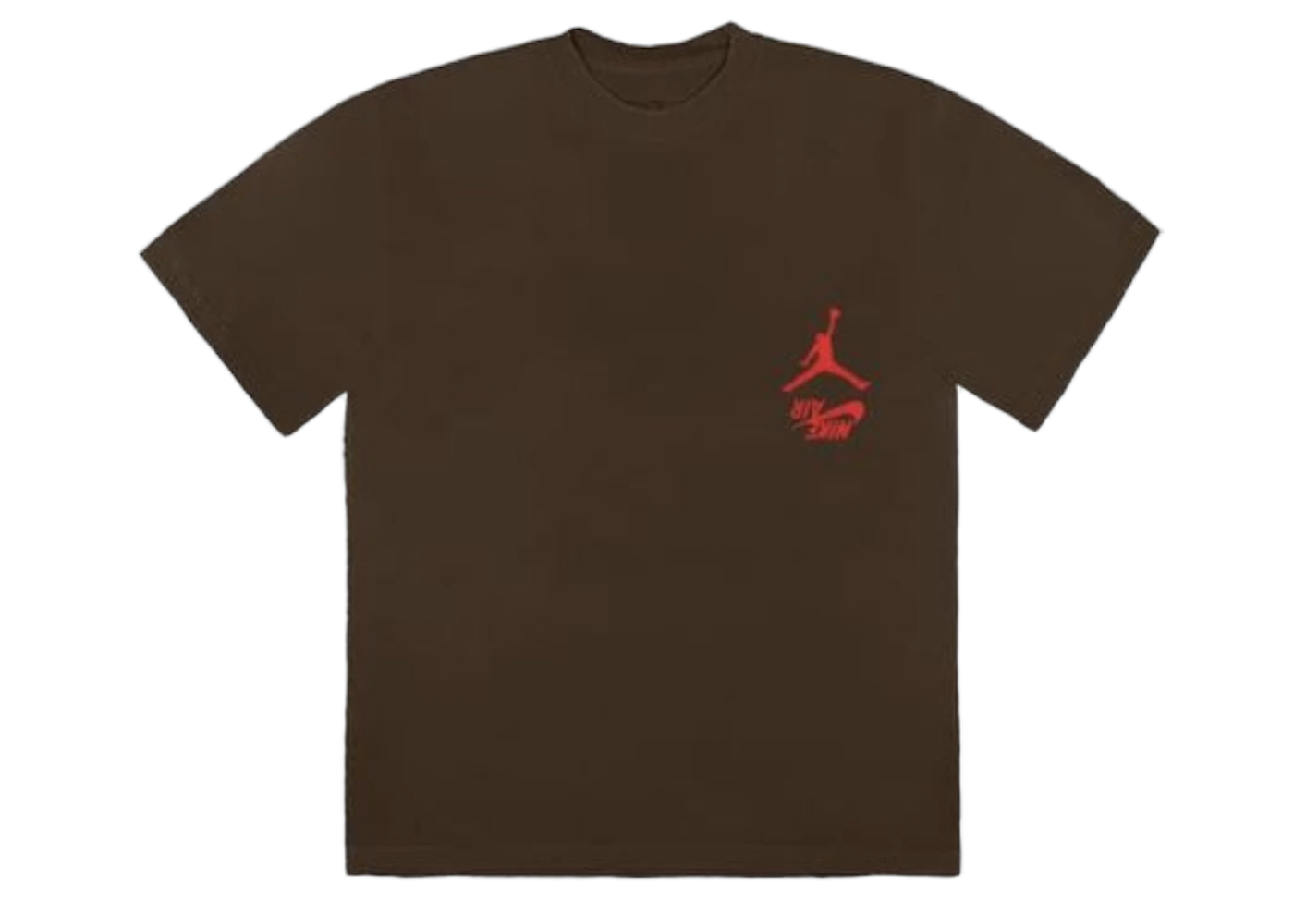 Travis Scott Air Jordan Cactus Jack Highest T Shirt Brown