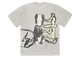 Travis Scott Cactus Jack + Kaws For Fragment T-Shirt Aged Yellow