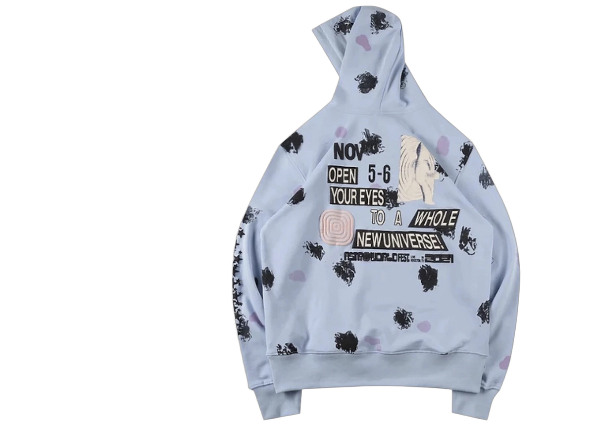 Travis Scott See You In Utopia Hoodie Tie Dye