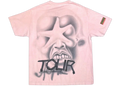 Travis Scott Utopia Circus Maximus Pink Star Tee Pink