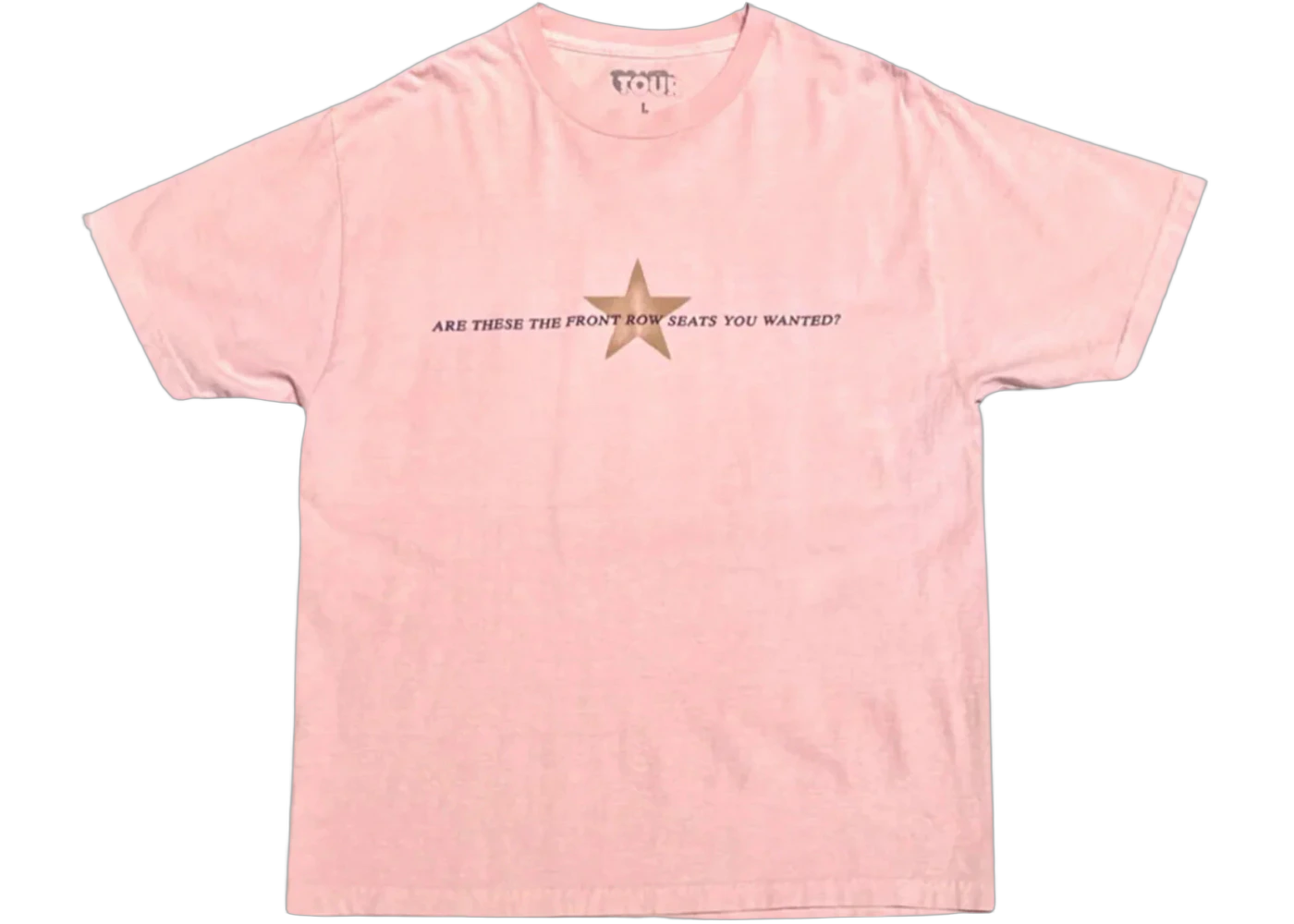 Travis Scott Utopia Circus Maximus Pink Star T-Shirt Pink