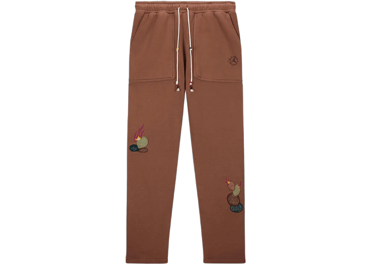 Travis Scott x Air Jordan Fleece Pants Archaeo Brown