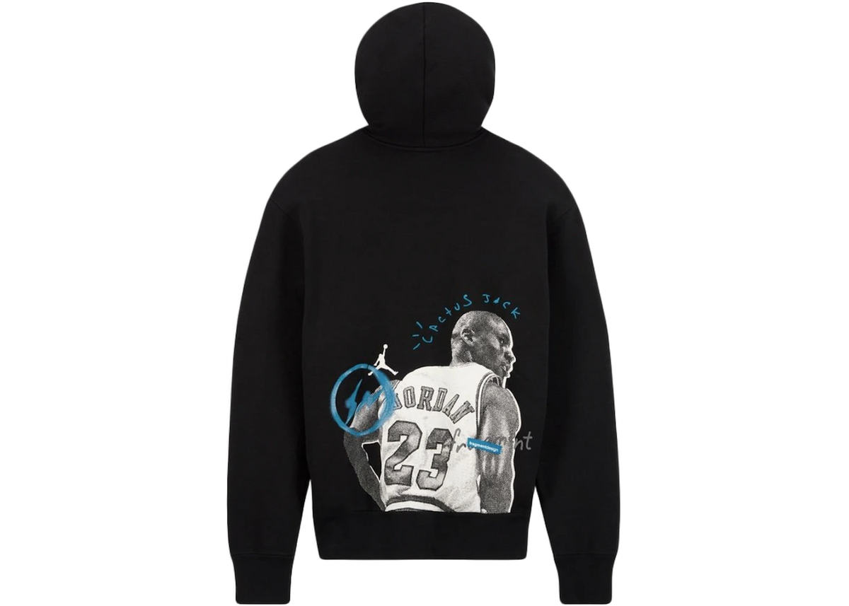 Travis Scott x Air Jordan x Fragment Hoodie Black